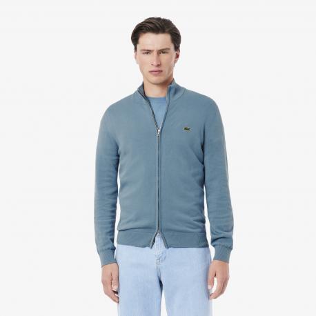 Мужской свитер  на молнии из органического хлопка Lacoste
