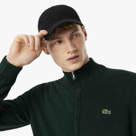Мужской свитер  на молнии из органического хлопка Lacoste
