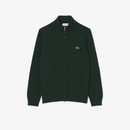 Мужской свитер  на молнии из органического хлопка Lacoste