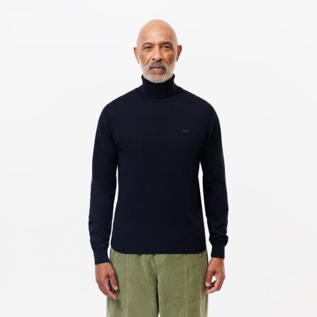 Мужская водолазка  из мериносовой шерсти Lacoste