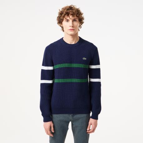 Мужской свитер  Relaxed Fit в полоску Lacoste