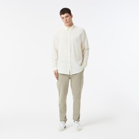 Мужская хлопковая рубашка Lacoste
