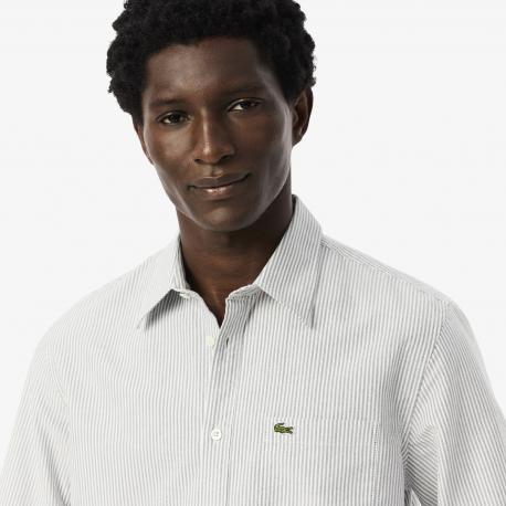 Мужская хлопковая рубашка Lacoste