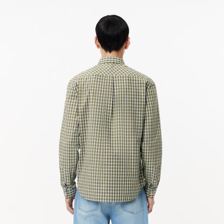 Мужская рубашка  Regular Fit в клетку Lacoste