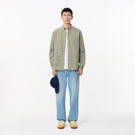 Мужская рубашка  Regular Fit в клетку Lacoste