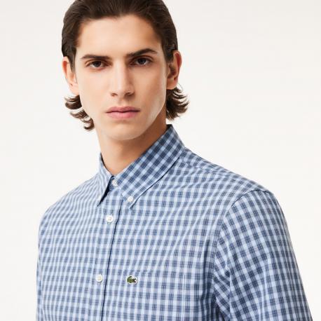 Мужская рубашка  Regular Fit в клетку Lacoste