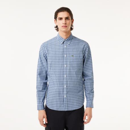 Мужская рубашка  Regular Fit в клетку Lacoste
