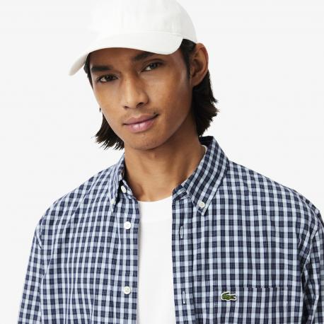 Мужская рубашка  Regular Fit в клетку Lacoste