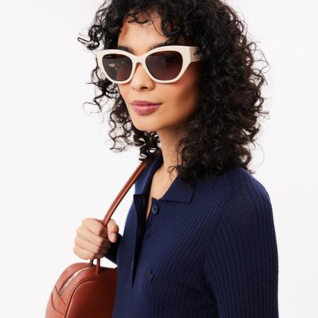 Женское шерстяное платье  с длинными рукавами Lacoste