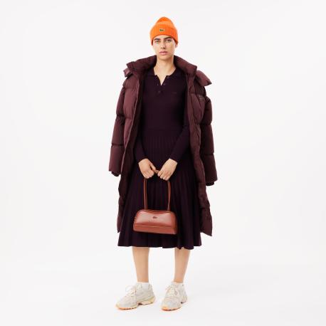 Женское шерстяное платье  с длинными рукавами Lacoste