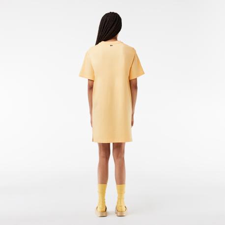 Трикотажное платье  с коротким рукавом OVERSIZED Lacoste
