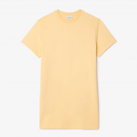 Трикотажное платье  с коротким рукавом OVERSIZED Lacoste