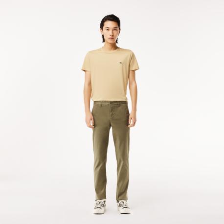 Мужские классические брюки - чинос  Slim Fit из хлопка Lacoste