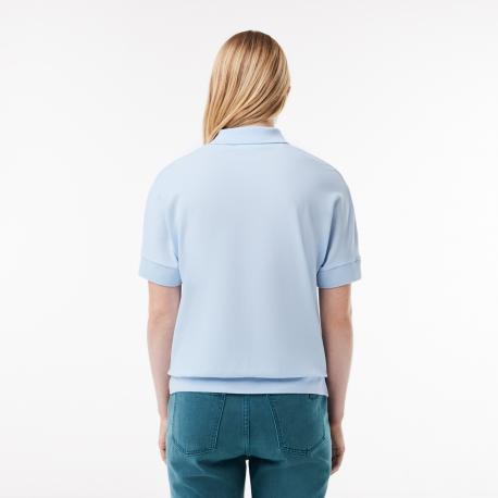 Женское поло  Loose Fit Lacoste