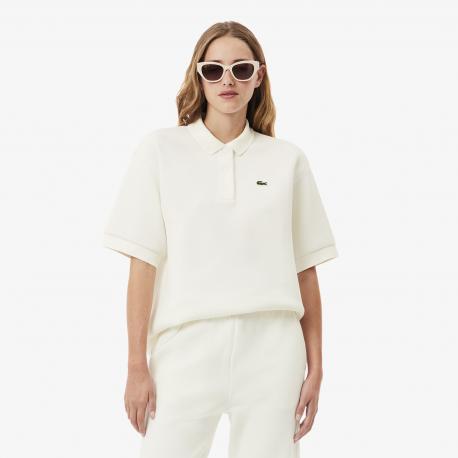 Женское поло  из смеси эластичного органического хлопка Lacoste