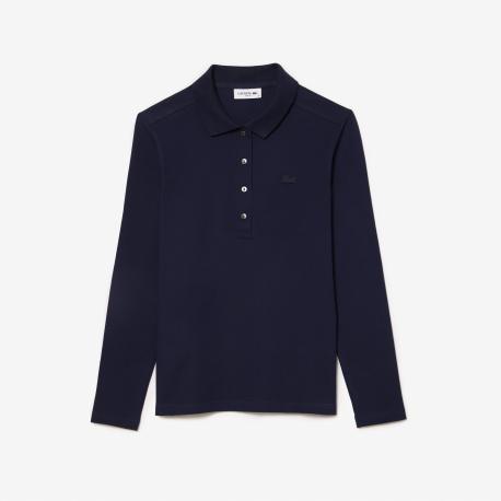 Женское поло  Slim Fit из эластичного хлопка Lacoste