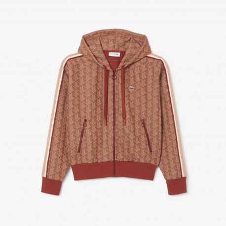 Женская жаккардовая толстовка Lacoste