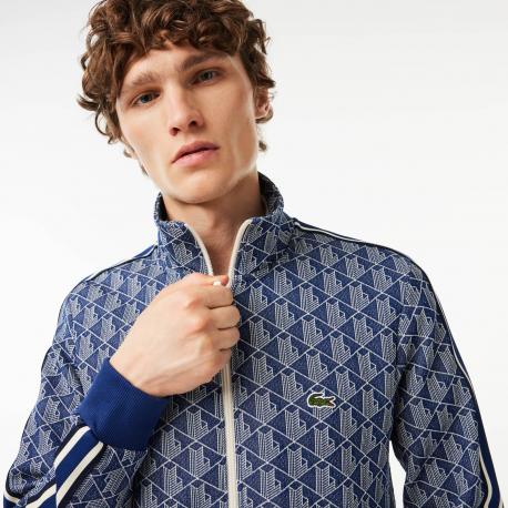 Мужская жаккардовая толстовка  PARIS с монограммой Lacoste