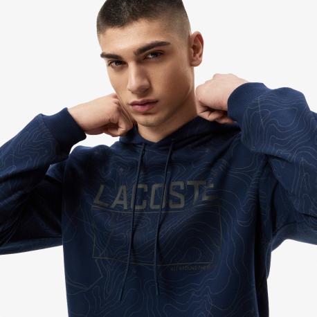 Мужской хлопковый свитшот  OVERSIZE FIT Lacoste
