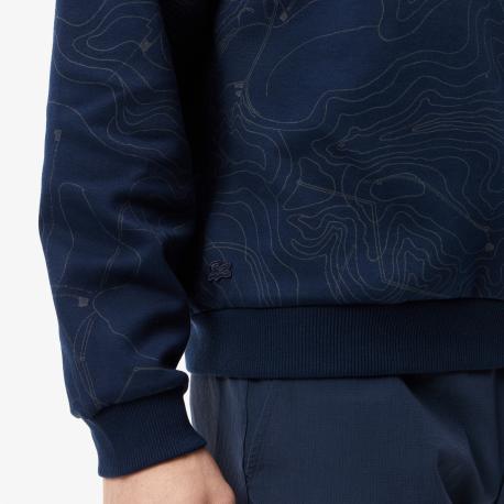 Мужской хлопковый свитшот  OVERSIZE FIT Lacoste