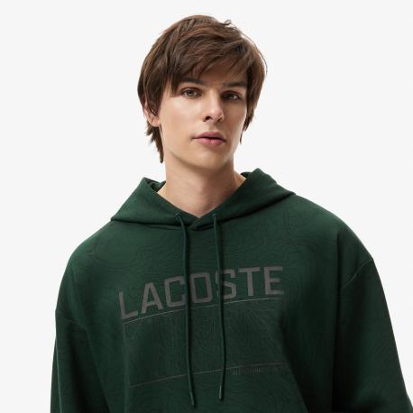 Мужской хлопковый свитшот  OVERSIZE FIT Lacoste