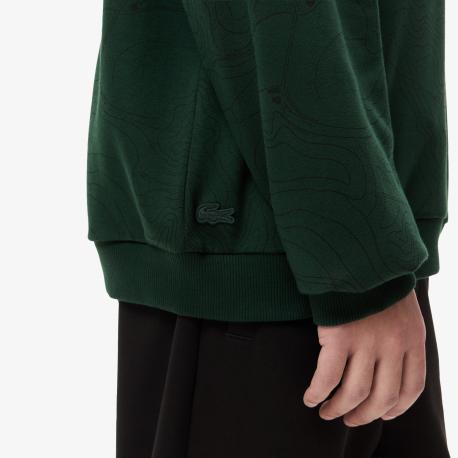 Мужской хлопковый свитшот  OVERSIZE FIT Lacoste