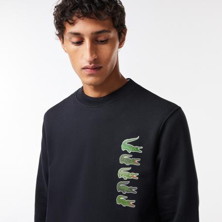 Мужской хлопковый свитшот  с флисом Lacoste