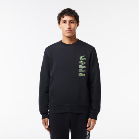 Мужской хлопковый свитшот  с флисом Lacoste