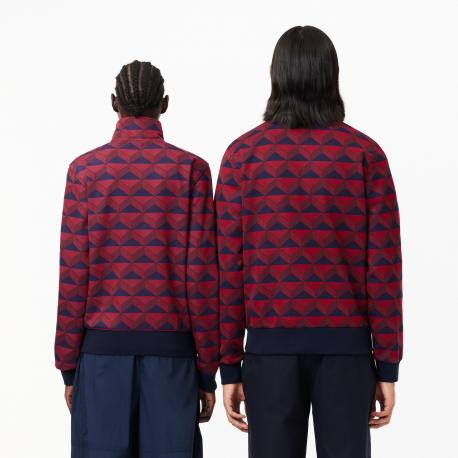 Жаккардовая толстовка  Unisex на молнии Lacoste