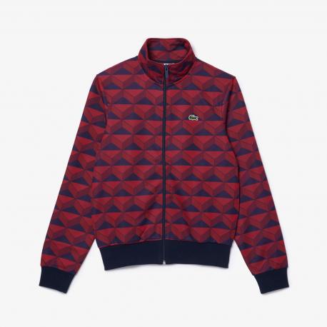 Жаккардовая толстовка  Unisex на молнии Lacoste