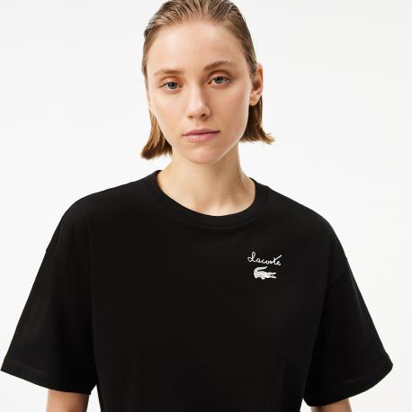Женская Футболка  из хлопка Lacoste