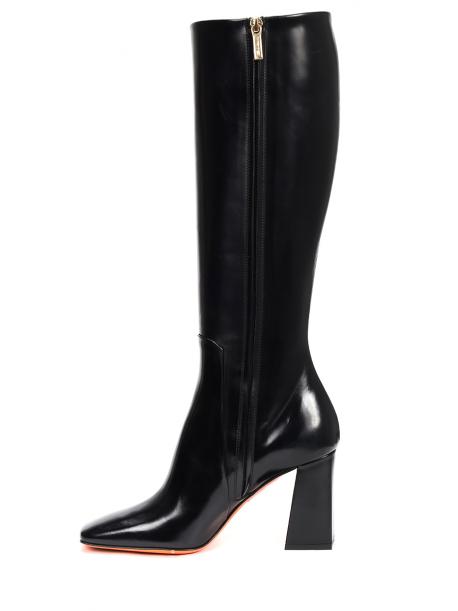 Сапоги кожаные Santoni