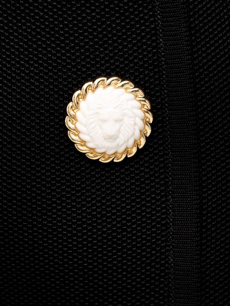 Платье из вискозы Balmain
