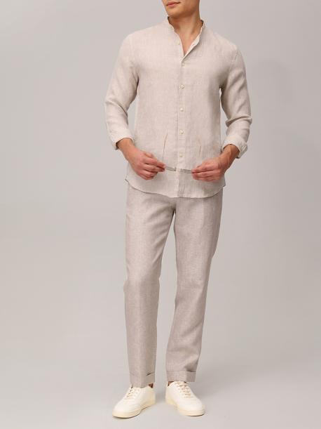 Рубашка Slim Fit льняная PAUL TAYLOR