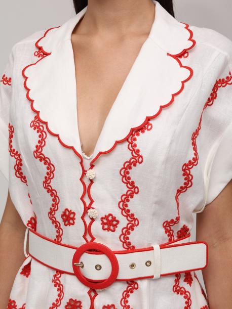 Платье льняное ZIMMERMANN