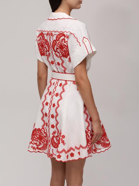 Платье льняное ZIMMERMANN