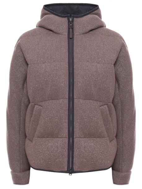 Пуховик кашемировый Brunello Cucinelli