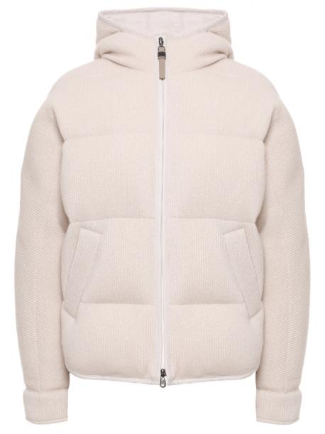 Пуховик кашемировый Brunello Cucinelli