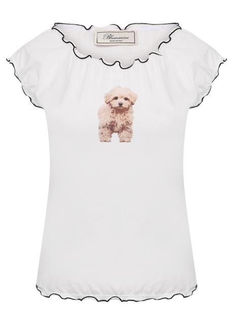 Футболка хлопковая Blumarine