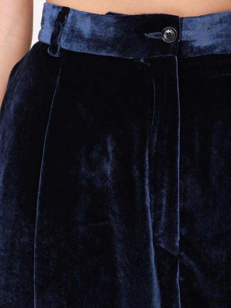 Брюки бархатные KITON