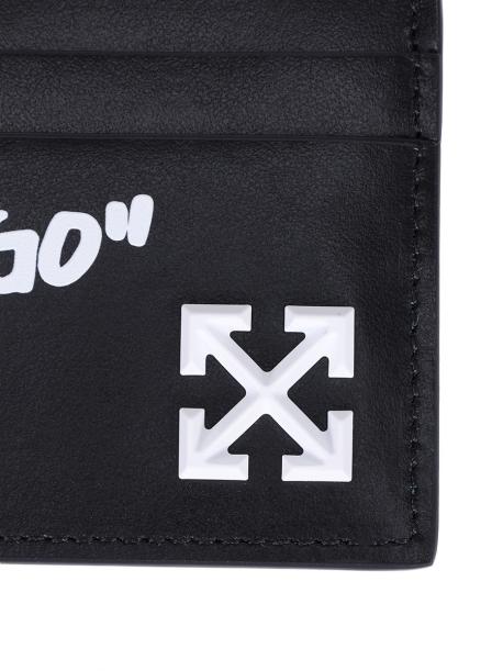 Картхолдер кожаный Off-white