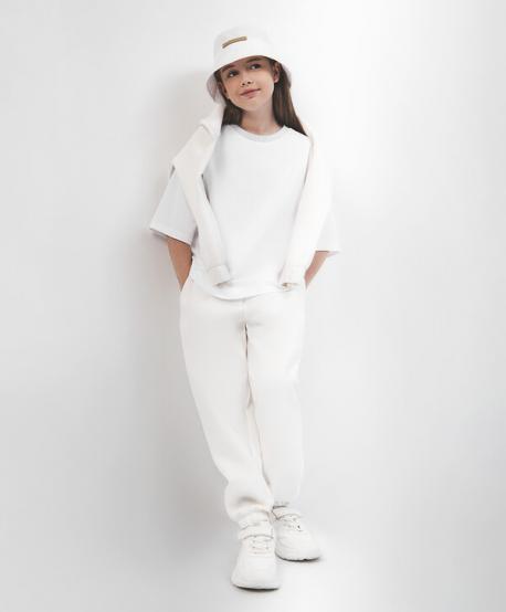 Брюки спортивные трикотажные белые  Select (128) Gulliver