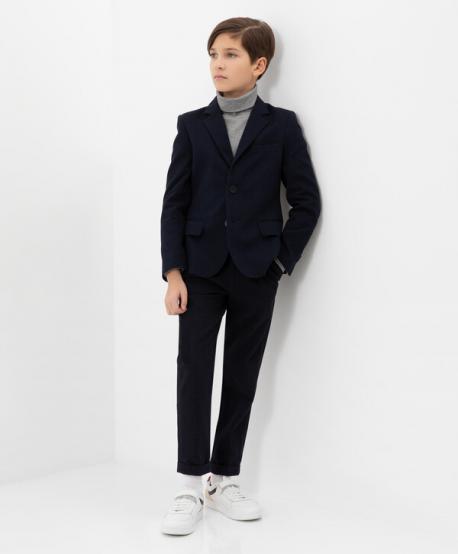 Водолазка трикотажная серая для мальчика Gulliver