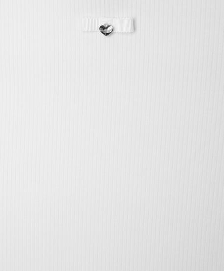 Водолазка трикотажная белая для девочки Gulliver