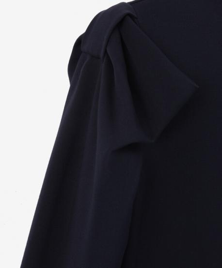 Жакет для девочки трикотажный укороченный синий Gulliver