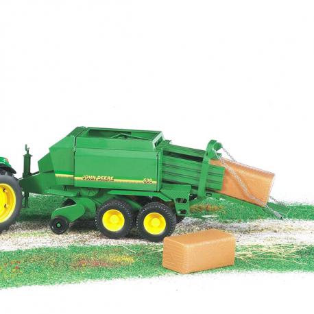 Прицеп John Deere для комбикормов Bruder
