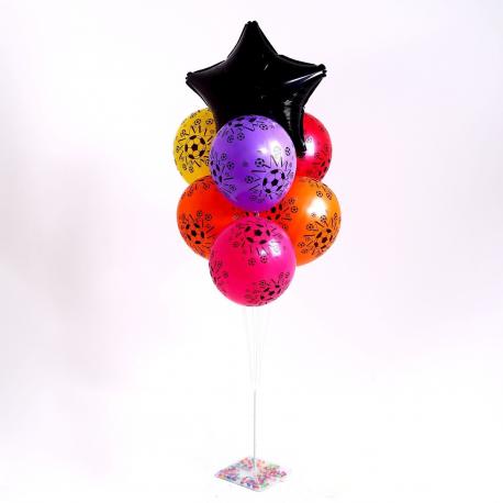Воздушные шары, букет Страна Карнавалия
