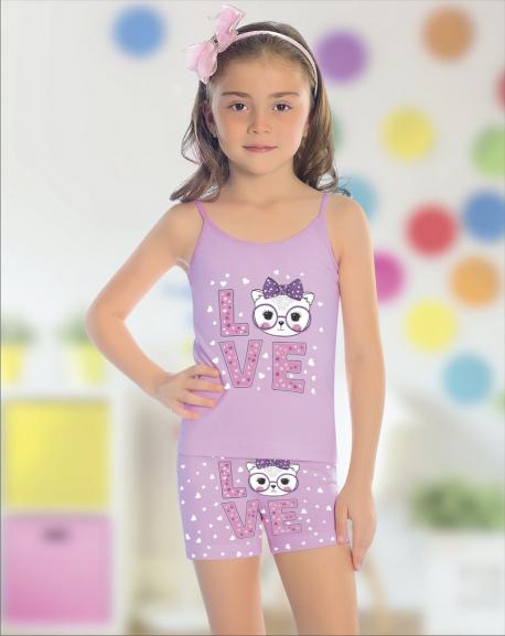 Комплект (Майка, трусики) для девочки Ots