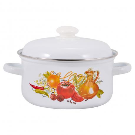 Кастрюля 3,0л Итальянская кухня Лысьвенские эмали
