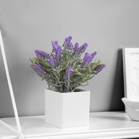 Искусственный цветок в горшке NO BRAND